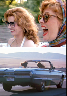 THELMA & LOUISE (1991), Leaving for the Road Trip